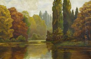 Landscape by Jules Flandrin
