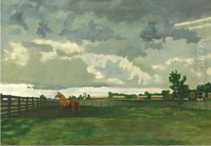 Man O'war In Retirement by Vaughn Flannery