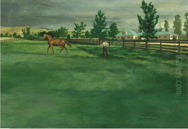 Will Harbut Turning Out Man O'war - view 1