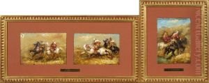 Cavaliers Arabes by Gustave Flasschoen