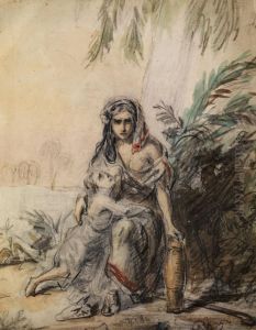 Mutter Und Kind by Konstantin Duitrievich Flavickij