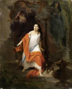 Mythological Scene by Konstantin Dmitrievich Flavitsky
