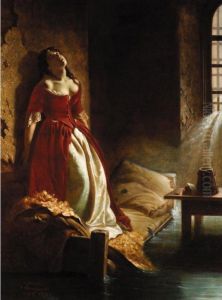 Princess Tarakanova In The Petropavlovsk Fortress At The Time Of The Flood thumbnail