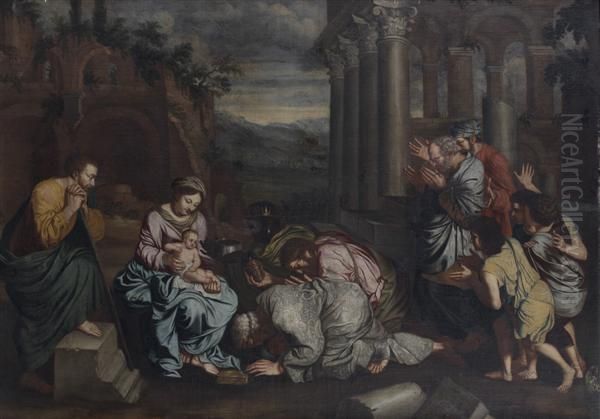 Adoration Des Rois Mages - view 1