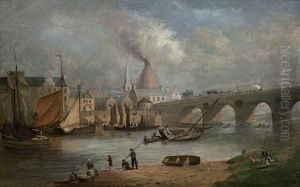 The Clyde At Jamaica Bridge by John Fleming