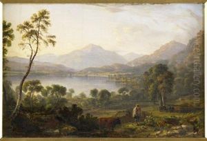 Loch Vennacher by John Fleming