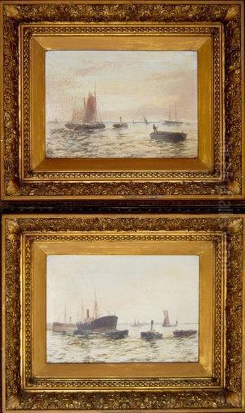 Shipping On The River Thames - view 1