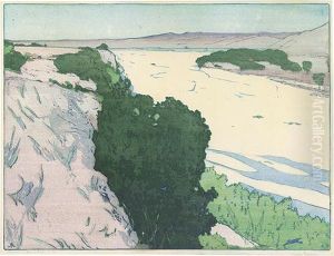 California 1--salinas River. by Frank Morley Fletcher