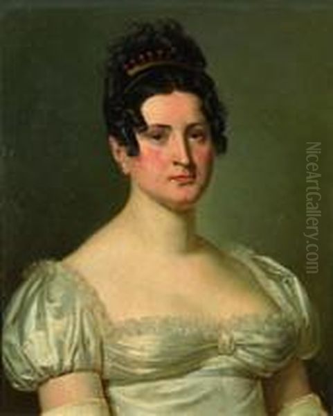 Portrait En Buste De Aimee Antoinette Louise - view 1