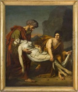 Il Seppellimento Di Atala by Antoine Claude Fleury