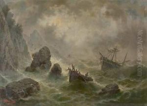 Schiffbruchige Vor Der Kuste