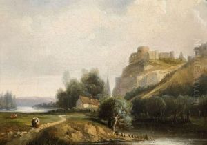 Vue De Chateau Gaillard, Les Andelys