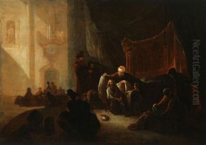 Jacob Presenting Joseph The Multi-colored Coat