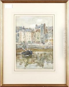 The Beach At Broadstairs by Robert Purves Flint