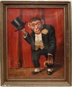 Monkey In Tuxedo
