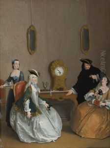The Hour Of The Masked Ball by Charles Jos,giuseppe Flipart