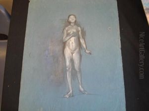 Nude Study by Mary Sargent Florence