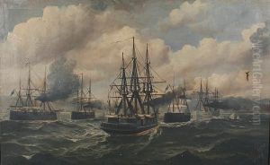 The British Fleet Steaming Up Thedardenelles