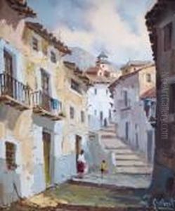 Calle De Un Pueblo Calle De Un Pueblo