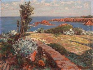 Dernier Rayon De Soleil A Antheor (saint-raphael) by Piero Focardi Del Garda
