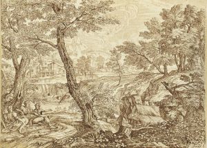 Paysage Anime De Trois Personnages Discutant by Georges Focus