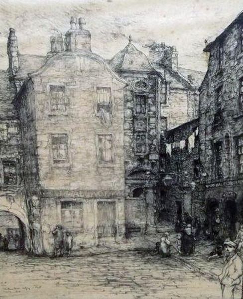 Street Scene In Dundee - view 1