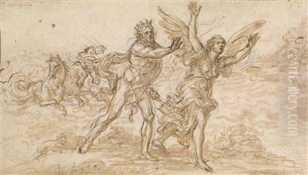 Neptune Persuing Coronis - view 1