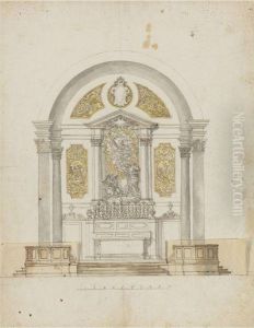 Design For The High Altar Of The Baptistery, Florence Design For The High Altar Of The Baptistery, Florence