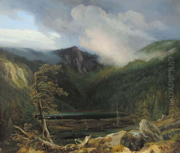 An Alpine Lake - view 1