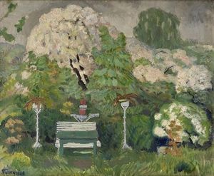 Part Of A Garden by Bernhard Folkestad