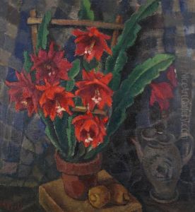 Kwiaty W Wazonie by Maria Hiller Foll