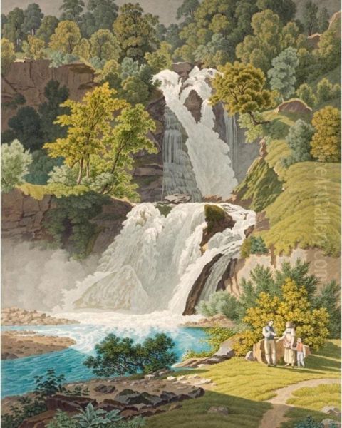 Unterer Reichenbachfall
Lower Reichenbach Waterfall - view 1