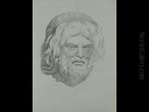 Kopf Eines Bartigen Mannes by Giovanni Fontana
