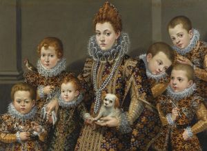 Portrait Of Bianca Degli Utili Maselli by Lavinia Fontana