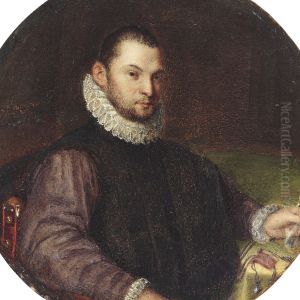 Half-length Portrait Of A Young Man Half-length Portrait Of A Young Man