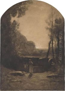 Primavera by Antonio Fontanesi