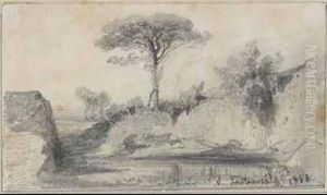 Paesaggio by Antonio Fontanesi