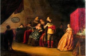 Le Rendez-vous Galant by Adriaan Lucas Fonteyn
