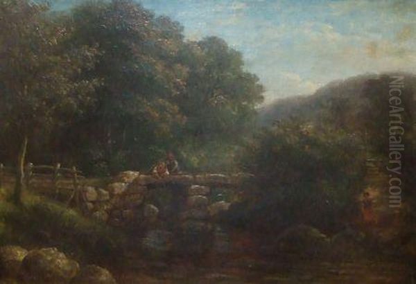 Foxworthy Bridge Lustleigh Cleave - view 1