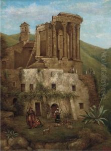 The Temple Of The Sybil Of Vesta - Tivoli - Rome The Temple Of The Sybil Of Vesta - Tivoli - Rome