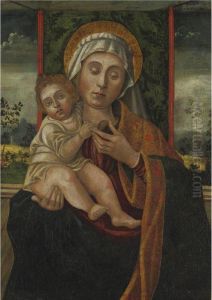 Madonna And Child by Vincenzo Foppa