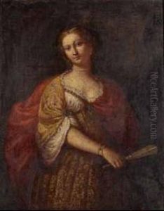 Dama Con Ventaglio