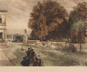 Villa Borghese by Ernst Forberg