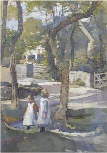 Fetching Water by Elizabeth A.Stanhope Forbes