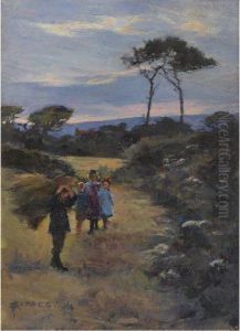 The Haymaker by Elizabeth A.Stanhope Forbes