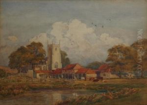 A View Of The Church Of Burnham Thorpe, Norfolk