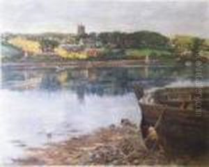 Still Waters, Cornwall by Stanhope Alexander Forbes