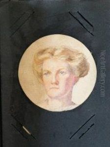 Portrait Of Annie Collins by Stanhope Alexander Forbes