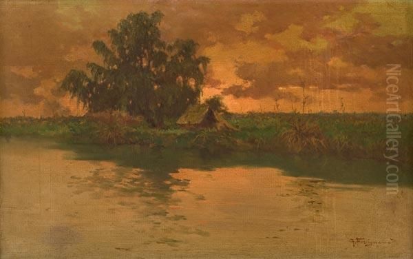Tramonto Sul Fiume - view 1