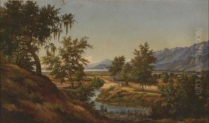 A View Of Santa Barbara by Henry Chapman Ford